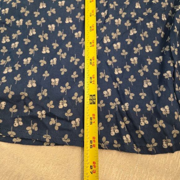 Velvet by Graham & Spencer Catrina Blue Spruce floral tank Resort wear Vacation - Picture 6 of 7